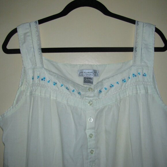 WOMENS LIGHTWEIGHT NIGHTGOWN - SIZE LARGE - Picture 3 of 4